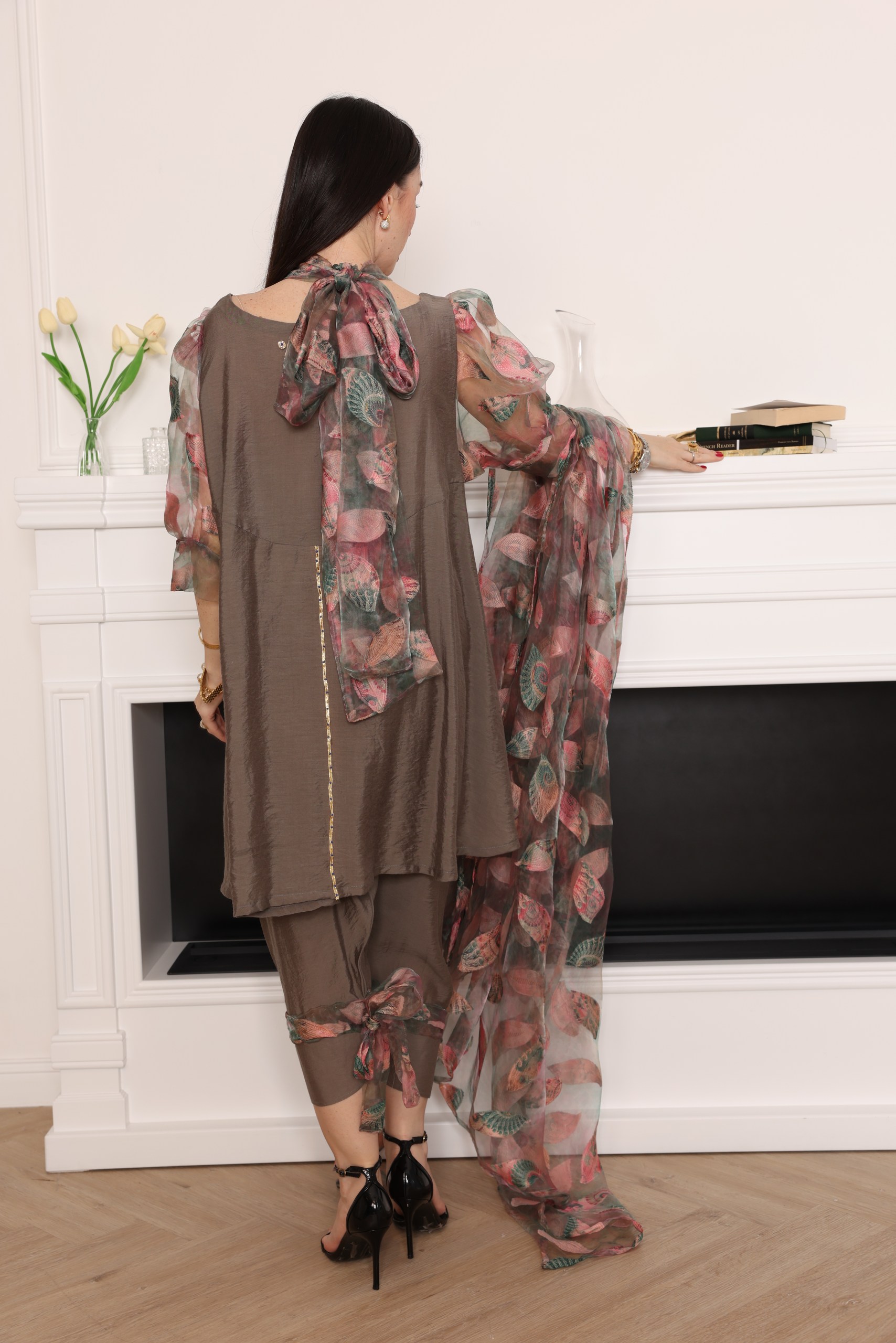 Mocha Bloom 3-piece Ensemble