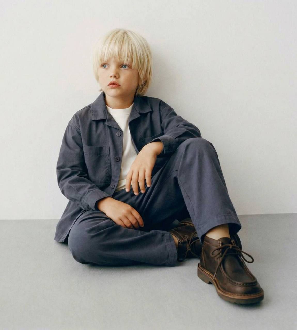 Classic Navy 3-piece Boys Casual Set