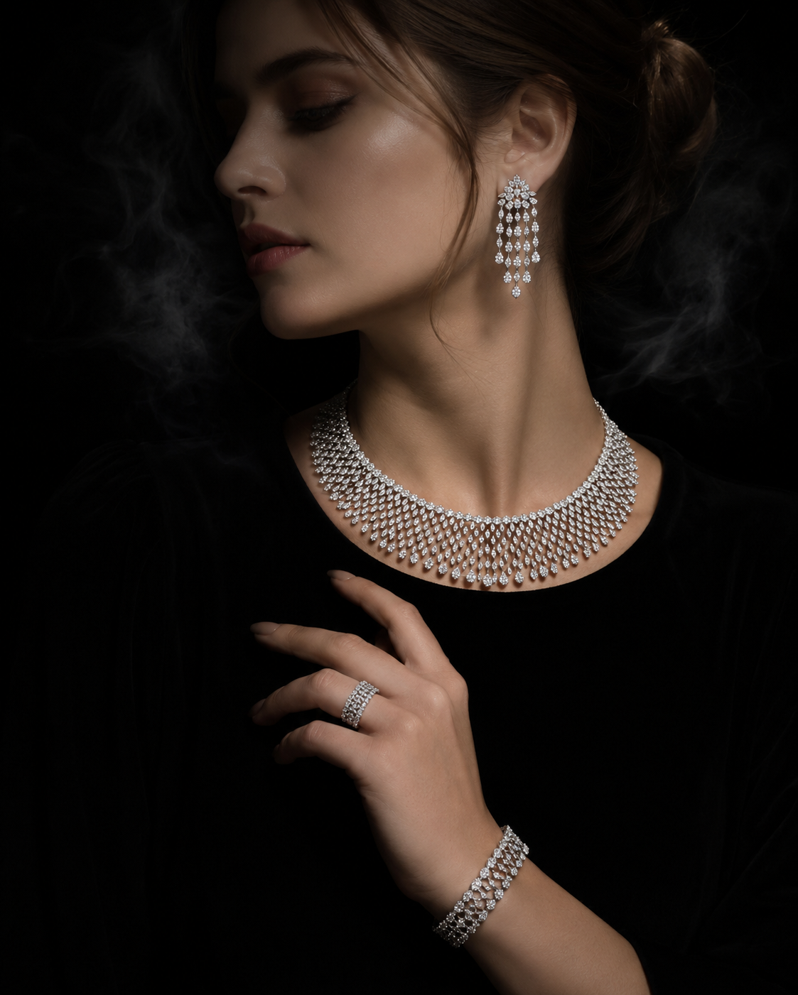 Royal Elegance Crystal Bridal Jewelry Set