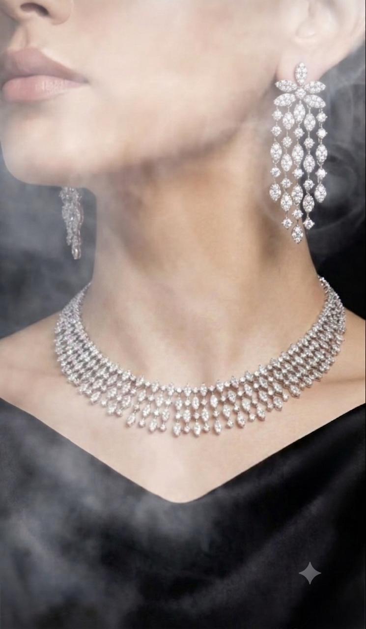Celestial Sparkle Crystal Jewelry Set