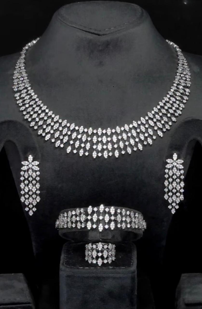 Celestial Sparkle Crystal Jewelry Set