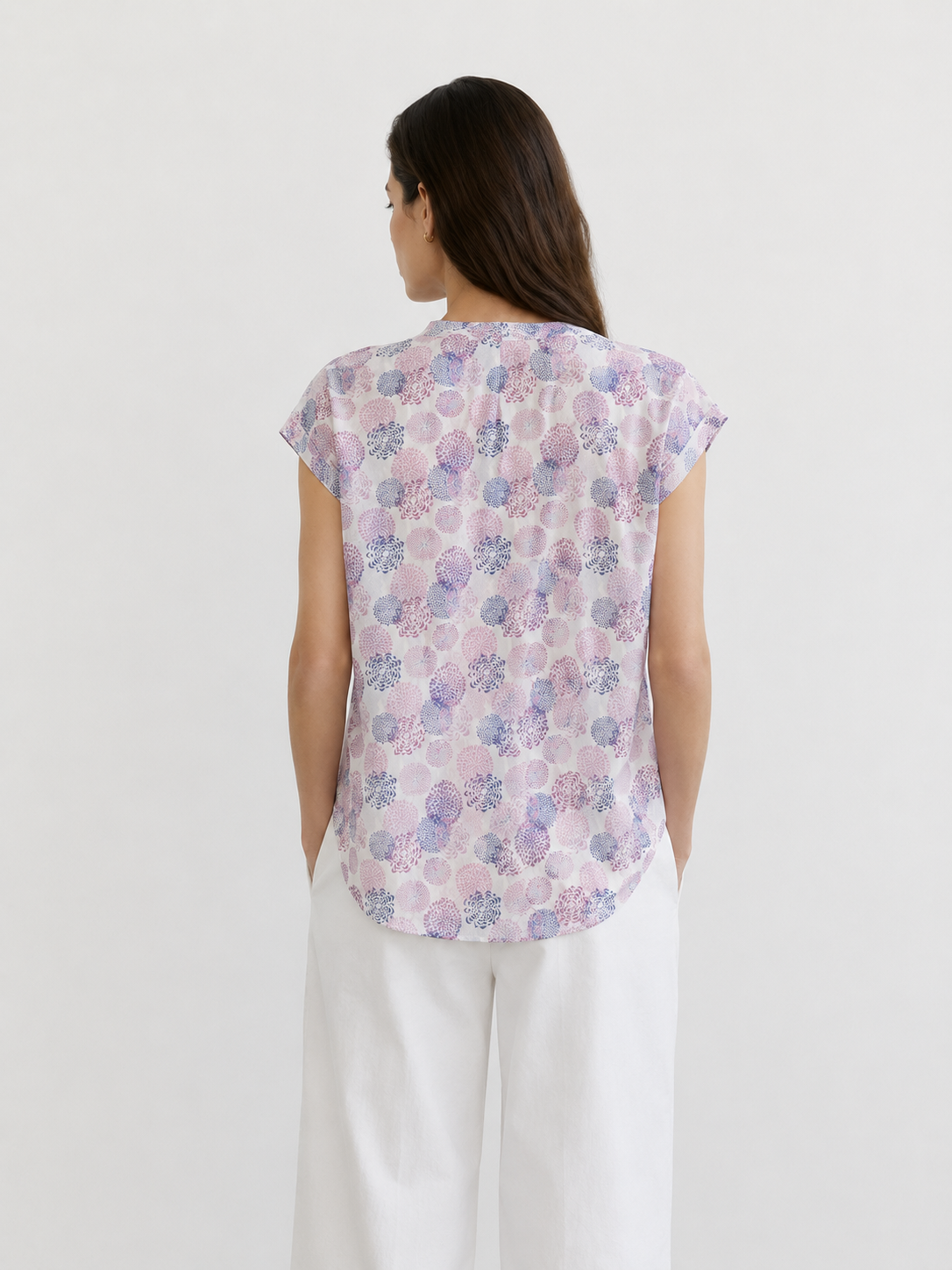 Lilac Bloom Blouse