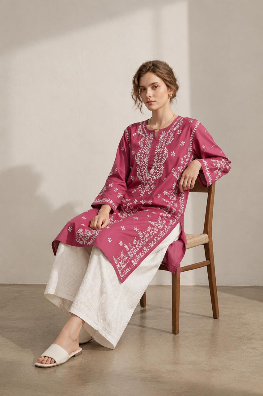 Rajasthan Heritage Hand Embroidered Kurta