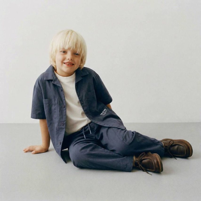 Classic Navy 3-Piece Boys Casual Set