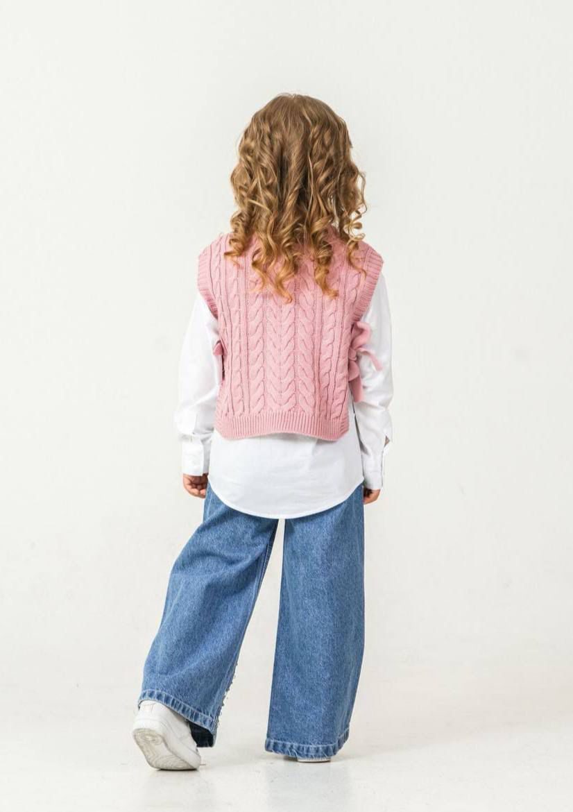 Pearl Charm 3-Piece Girls Outfit Set