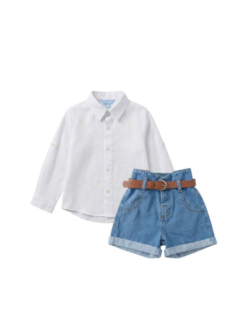Classic Chic Girls 3-Piece Outfit Set