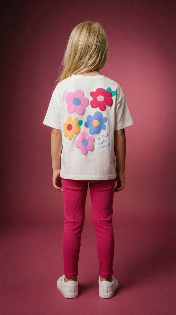 Pink Flower Playtime Outfit