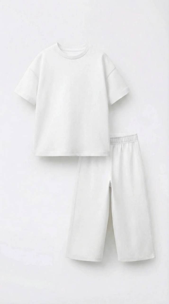 Ivory Relaxed Co-ord Outfit