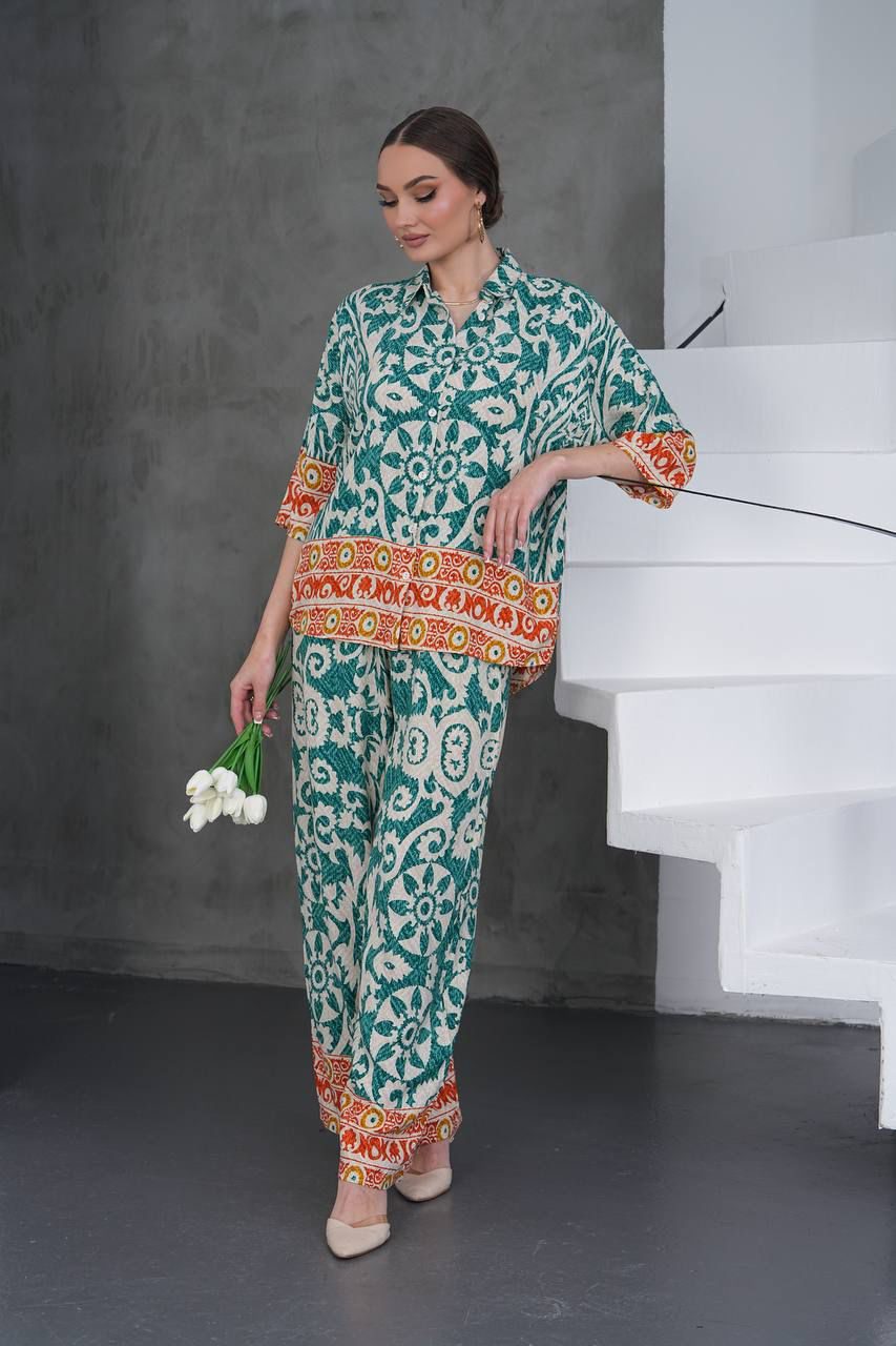 Vintage Garden Co-Ord Ensemble