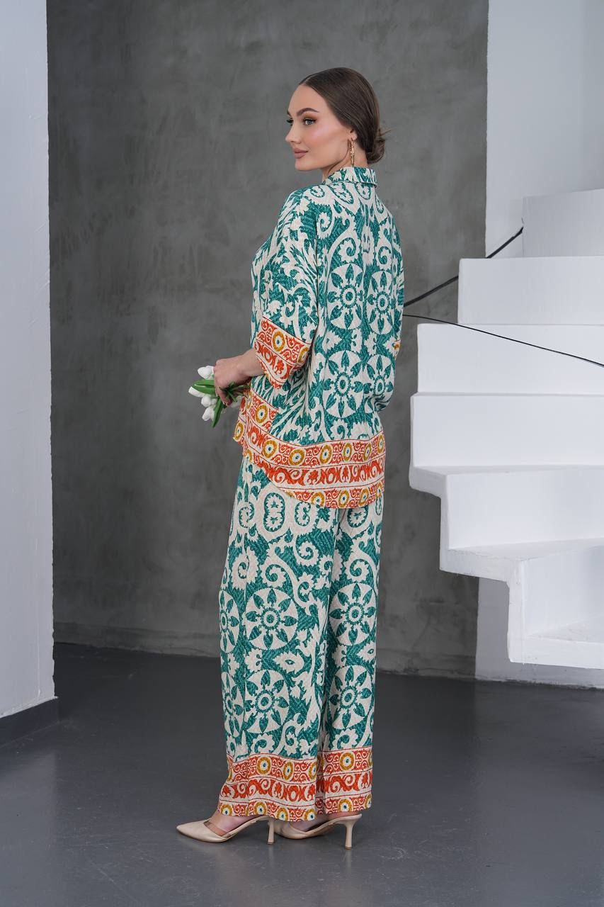 Vintage Garden Co-Ord Ensemble