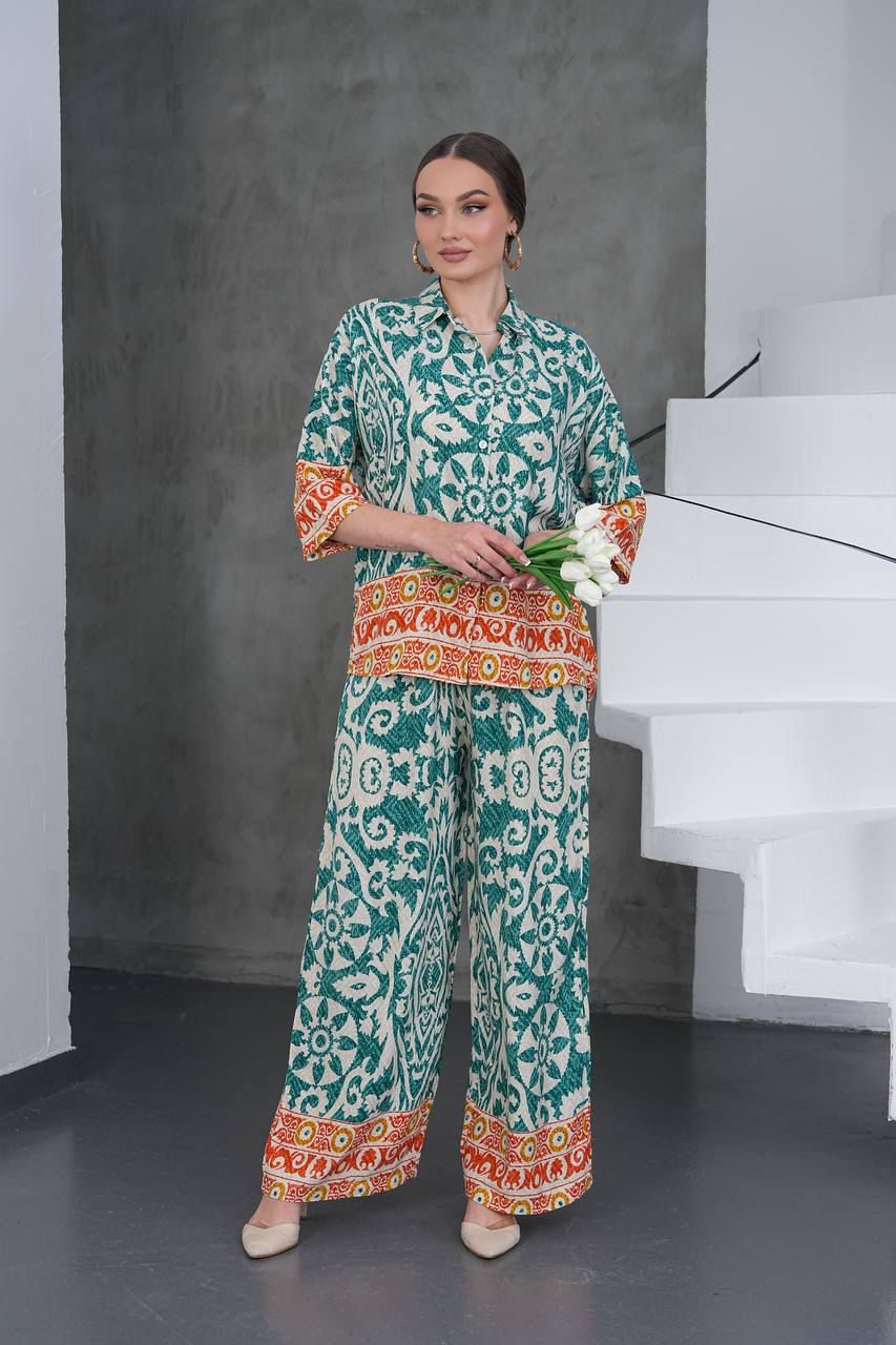 Vintage Garden Co-Ord Ensemble