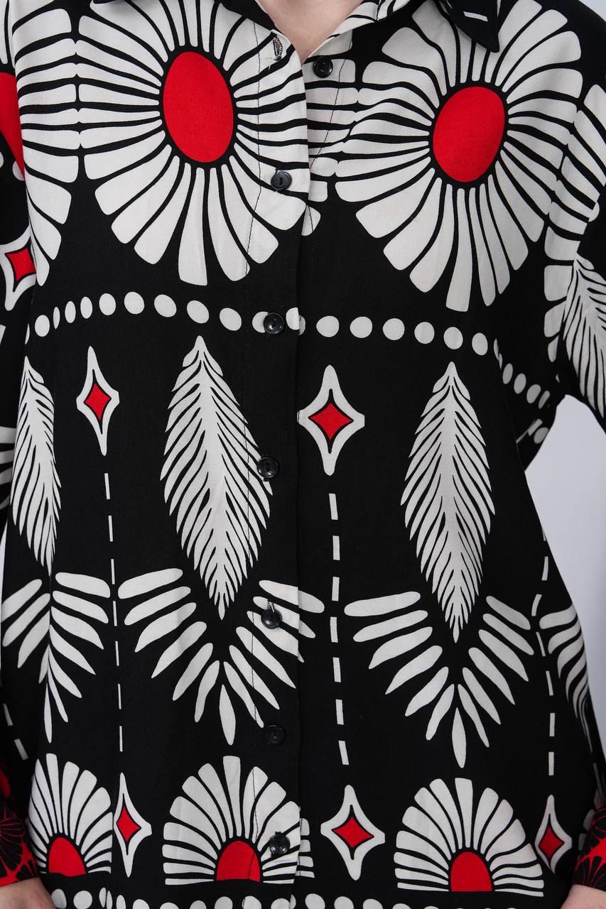 Crimson Noir Co-Ord Set
