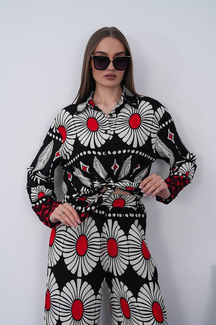 Crimson Noir Co-Ord Set