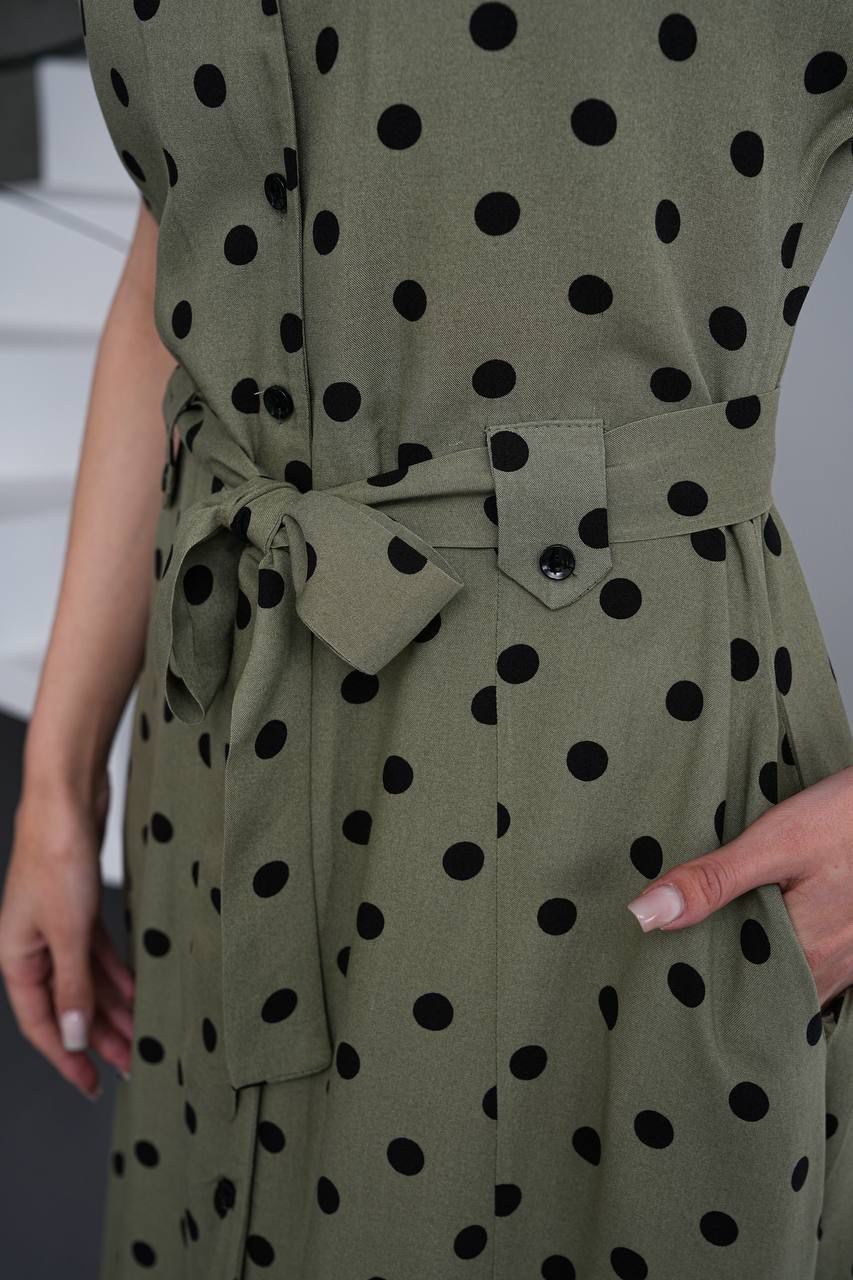 Olive Muse Midi Dress