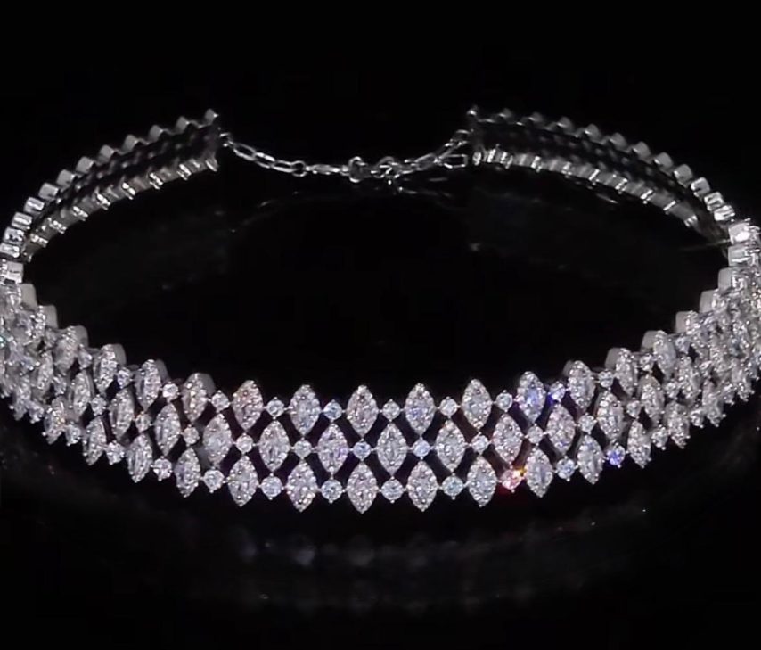 Luminous Crystal Necklace Set