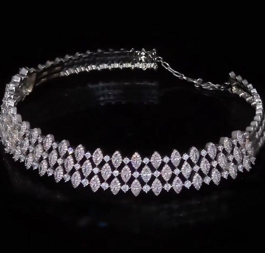 Luminous Crystal Necklace Set