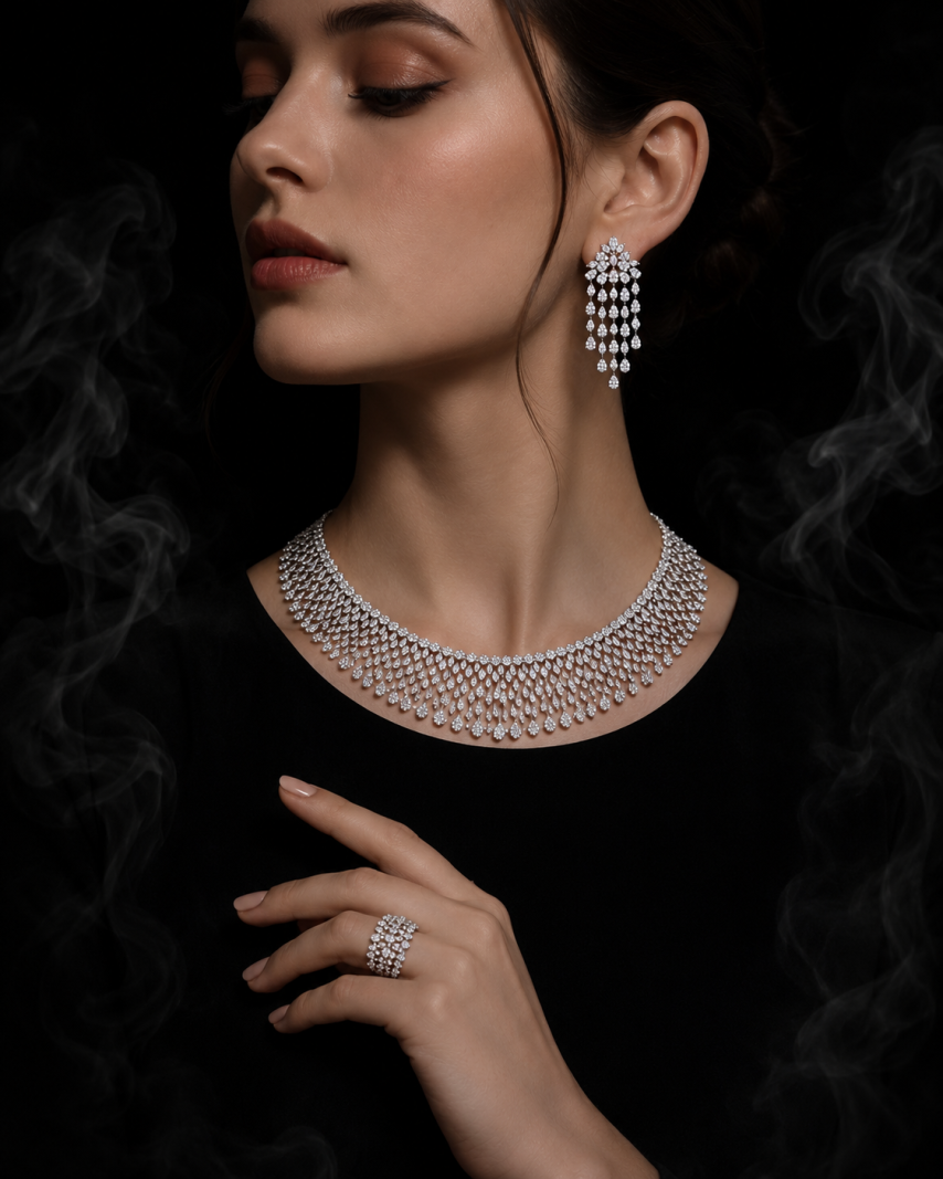Royal Elegance Crystal Bridal Jewelry Set