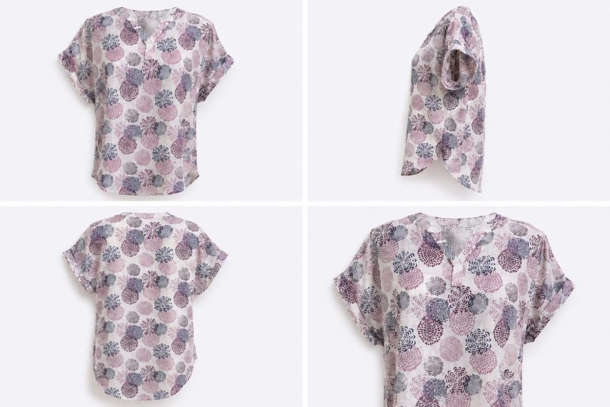 Lilac Bloom Blouse