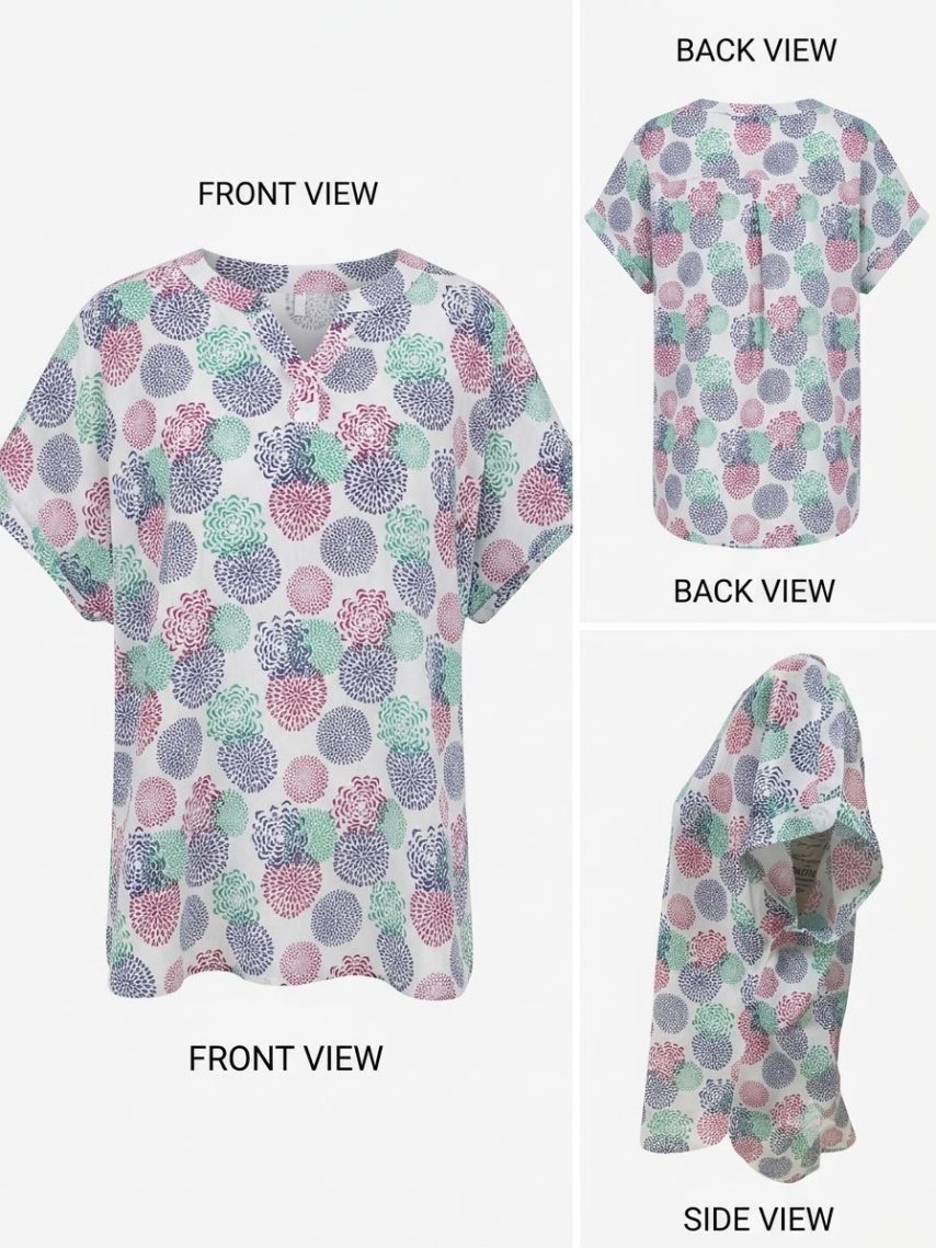 Pastel Petal Blouse