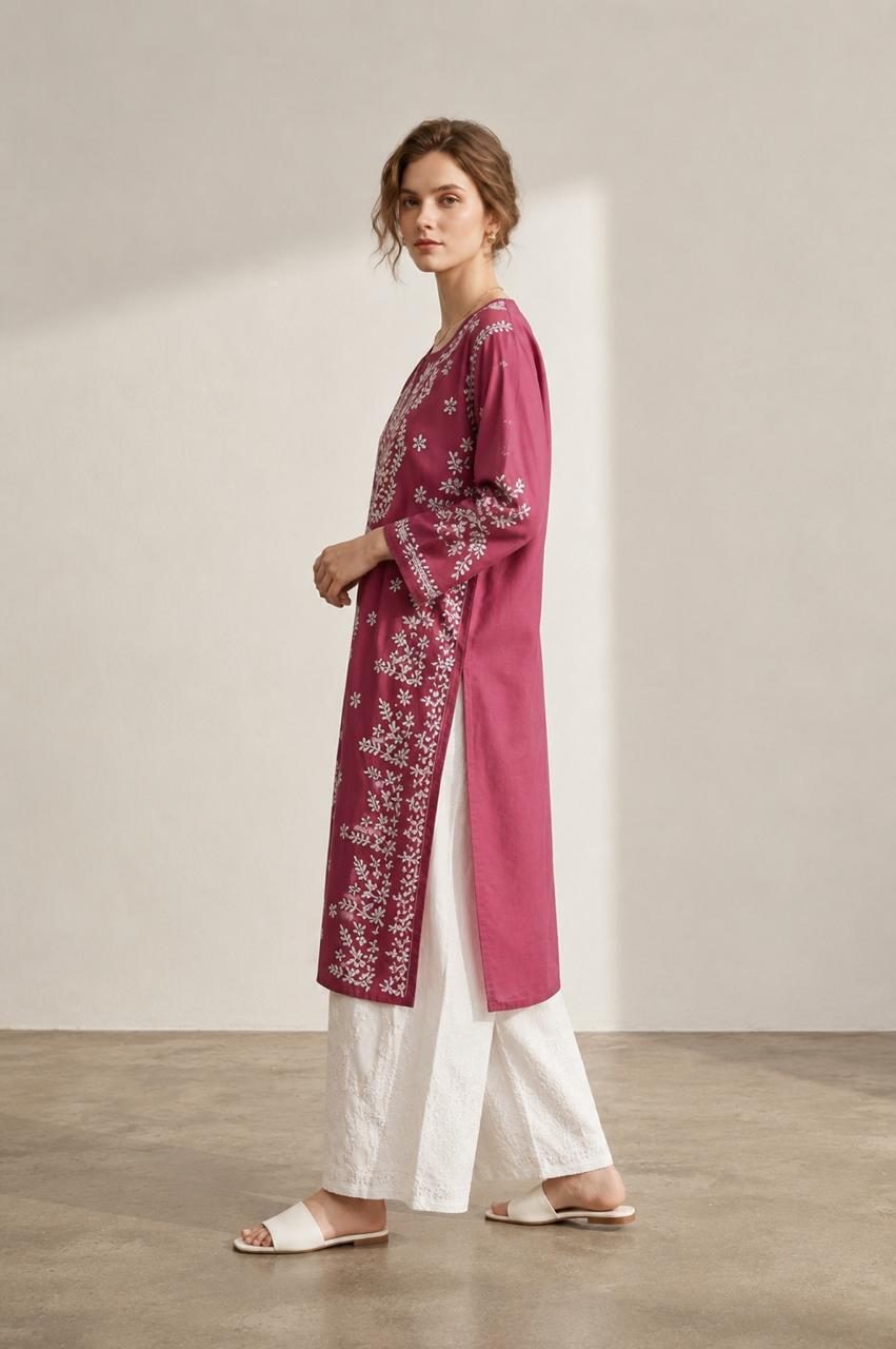 Rajasthan Heritage Hand Embroidered Kurta