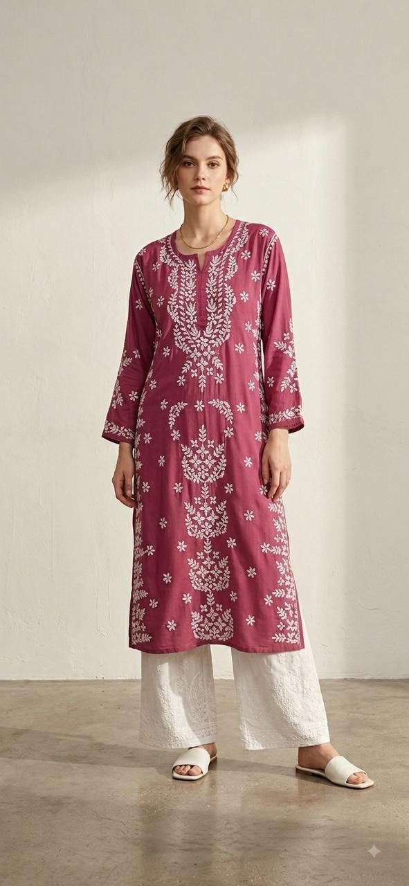 Rajasthan Heritage Hand Embroidered Kurta